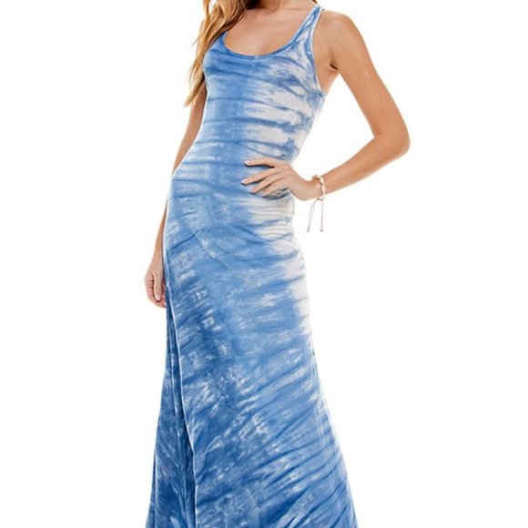 Bully Designer DRESS Tie Dye SUNDRESS Maxi DRESS Racerback DRESS Priced CHEAP - Picture 10 of 14
